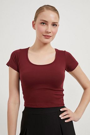 بادی زرشکی زنانه یقه استخری Arma Life - کد 920883664