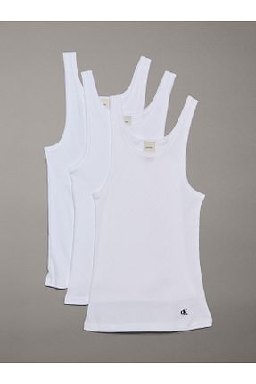 رکابی سفید زنانه بدون آستین Calvin Klein - کد 921707412