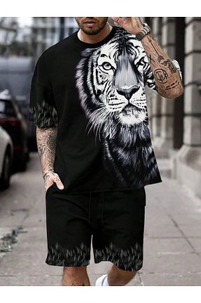 ست بالاتنه و پائین تنه مشکی زنانه بافتنی aynewmoda - کد 920938189