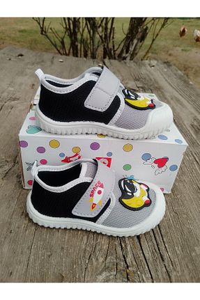 پاندوف طوسی بچه گانه پارچه ای Gezer - کد 846713152