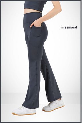 ساق شلواری اسپرت طوسی زنانه بلند missmaral - کد 762072967