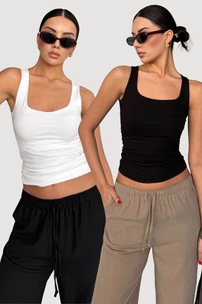 بلوز بژ زنانه ساده LACHT - کد 920944742