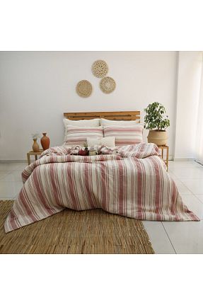 روتختی تک نفره قرمز پنبه ای YASEMİNİNEVİ - کد 920962060