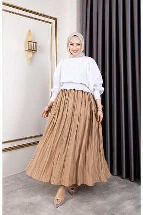 دامن حجاب بژ زنانه کلوش La MatildaLingerie - کد 921008194