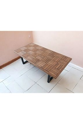 میز جلو مبلی قهوه ای چوب MİRRORSS - کد 920330524