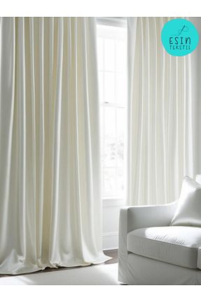 پرده زمینه سفید پلی استر esin tekstil - کد 898840541