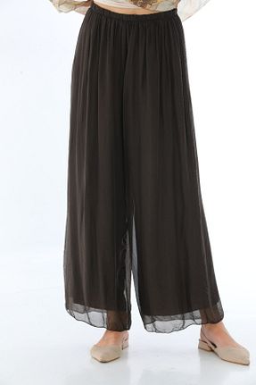 شلوار قهوه ای زنانه بافتنی EREN STYLE - کد 920685265