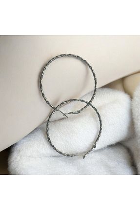 گوشواره استیل (فولاد) طوسی زنانه استیل (فولاد) XUPİNGS JEWELRY - کد 917641134