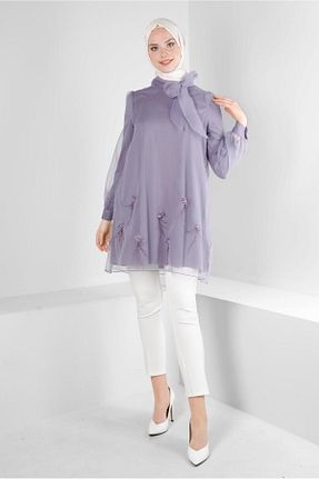 شلوار پارچه ای سفید زنانه بلند Alvina - کد 805630802