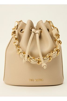 کیف دوشی بژ زنانه Ted Baker - کد 921055944