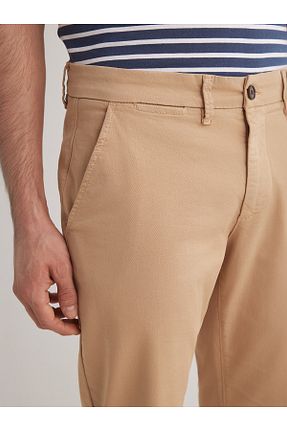 شلوار بژ مردانه پنبه - الاستین JUD - کد 921057192