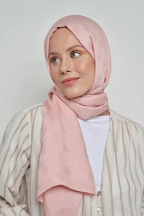 شال صورتی زنانه ED Scarf - کد 760948020