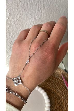 دستبند استیل (فولاد) زنانه استیل (فولاد) Aura - کد 921075319