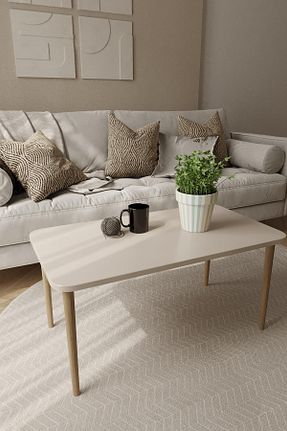 میز جلو مبلی بژ Suntalam woodaria - کد 905547925
