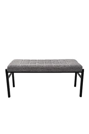 پوف و نیمکت طوسی 100 x 60 x 5 TATAR - کد 893595450