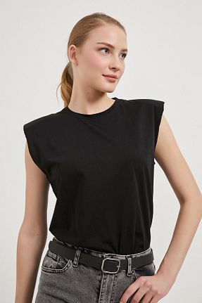 تیشرت مشکی زنانه رگولار Arma Life - کد 921087655