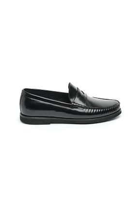 کفش لوفر مشکی مردانه پاشنه کوتاه (1 - 4 سانتی متر) Derinet - کد 921864821