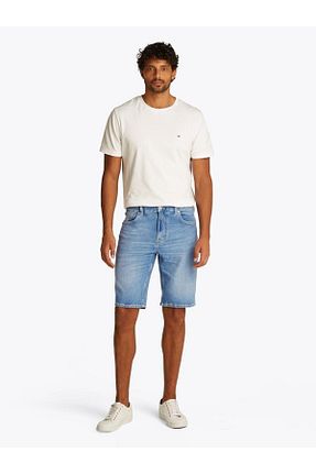 شلوارک و برمودا سرمه ای مردانه پنبه ای Tommy Hilfiger - کد 921096598