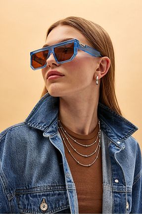 عینک آفتابی قهوه ای زنانه UV400 Modalucci - کد 833441166