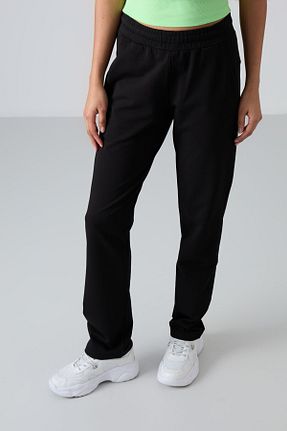 شلوار کرمگن مشکی زنانه اسلیم فیت TOMMY LIFE - کد 3963436