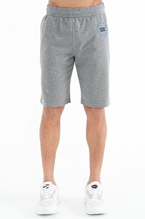 شلوارک و برمودا طوسی مردانه Relaxed Air Jones - کد 739039197