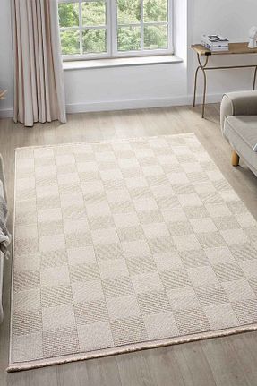 فرش بژ آنتی آلرژی SANRUGS Home & Living - کد 905334253