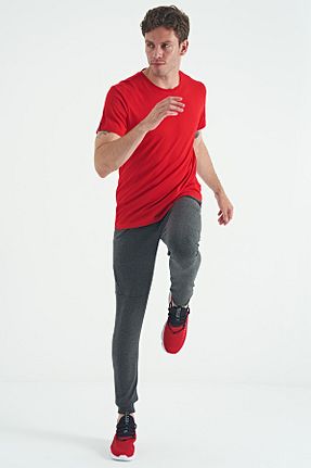 شلوار کرمگن طوسی مردانه Relaxed Air Jones - کد 747759415