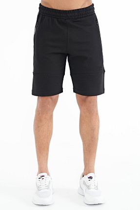 شلوارک و برمودا مشکی مردانه Relaxed Air Jones - کد 739035180