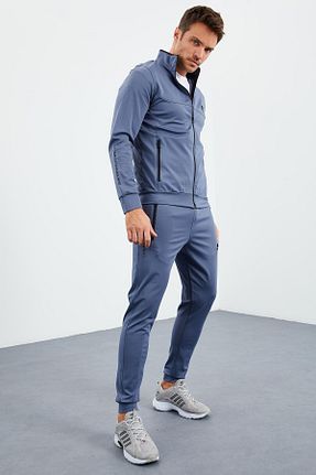 ست گرمکن آبی مردانه پلی استر TOMMY LIFE - کد 152663641