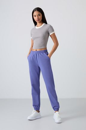 شلوار کرمگن بنفش زنانه Relaxed TOMMY LIFE - کد 126954666