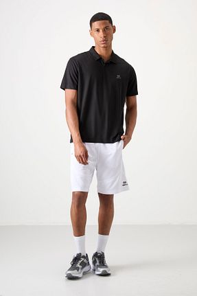تیشرت مشکی مردانه رگولار TOMMY LIFE - کد 747712008
