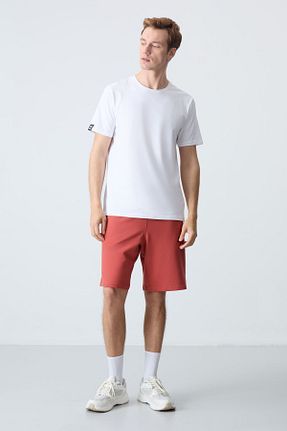 شلوارک و برمودا سفید مردانه رگولار TOMMY LIFE - کد 839640009