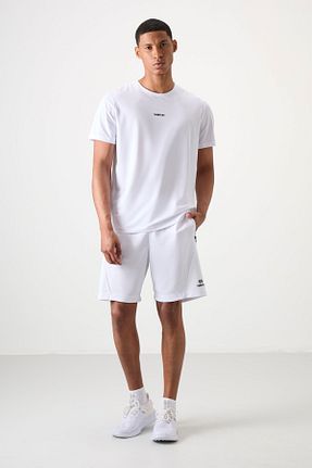 شلوارک و برمودا سفید مردانه پلی استر TOMMY LIFE - کد 826161796