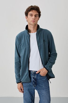 سوئیشرت آبی مردانه ساده TOMMY LIFE - کد 152662171