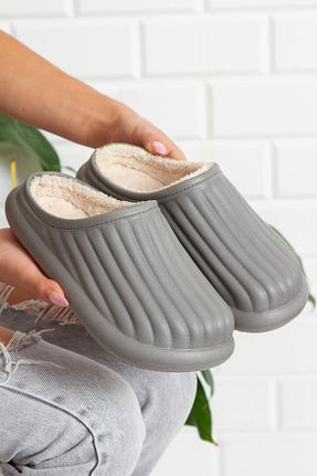 دمپائی طوسی زنانه EVA Moda Frato - کد 355585608