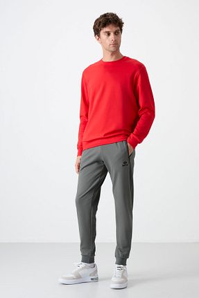 شلوار کرمگن خاکی مردانه پاچه لوله تفنگی TOMMY LIFE - کد 46128755