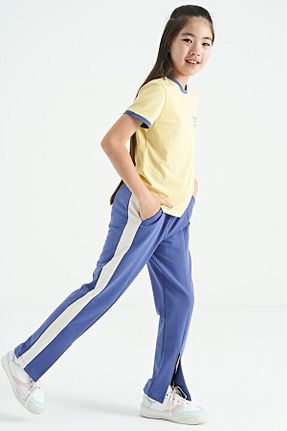 شلوار کرمگن بنفش بچه گانه Comfort TOMMY LIFE - کد 743415067