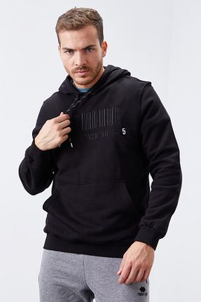 سوئیشرت مشکی مردانه چاپی TOMMY LIFE - کد 51752688