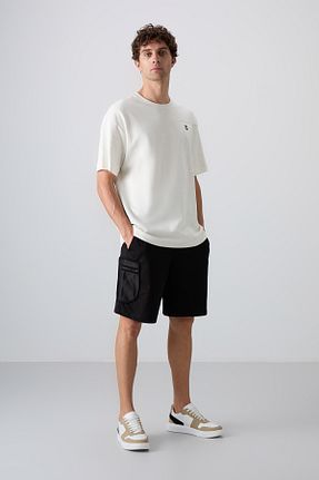 شلوارک و برمودا مشکی مردانه Relaxed TOMMY LIFE - کد 811888188