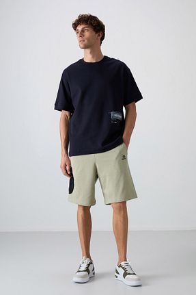 شلوارک و برمودا سبز مردانه Relaxed TOMMY LIFE - کد 812618749