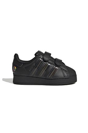 کفش اسنیکر مشکی بچه گانه بند دار adidas - کد 921886518