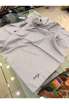 روسری طوسی پلی استر Armine - کد 921100709