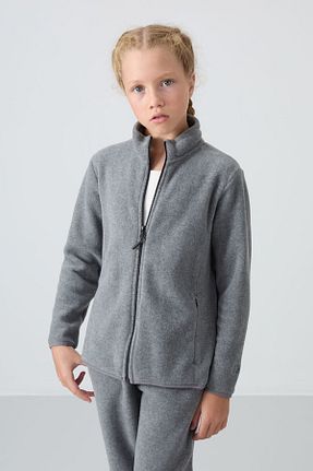 سوئیشرت طوسی بچه گانه ساده TOMMY LIFE - کد 852964631