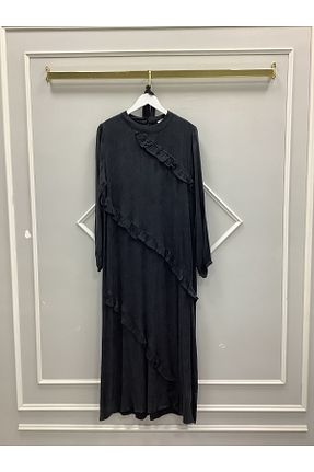 لباس حجاب طوسی زنانه رگولار clemence - کد 921113516