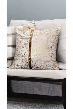 روکش بالش سفید مخمل BALADI HOME - کد 921140614