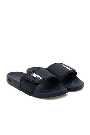 دمپائی سرمه ای مردانه پاشنه تخت U.S. Polo Assn. - کد 921139137