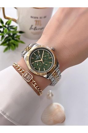 ساعت مچی سبز زنانه 36 میلی متر Daniel Klein - کد 921968452