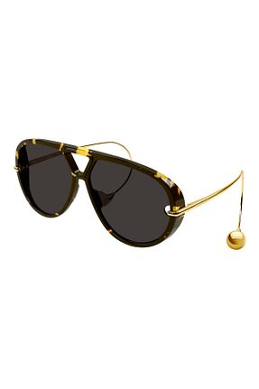 عینک آفتابی قهوه ای زنانه 63 Bottega Veneta - کد 900029946