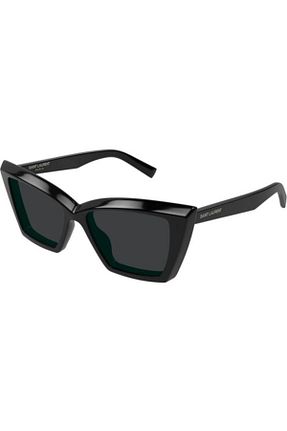 عینک آفتابی مشکی زنانه 58 Yves Saint Laurent - کد 850986268