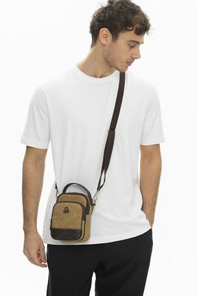 کیف پستچی بژ زنانه Benetton - کد 922024583